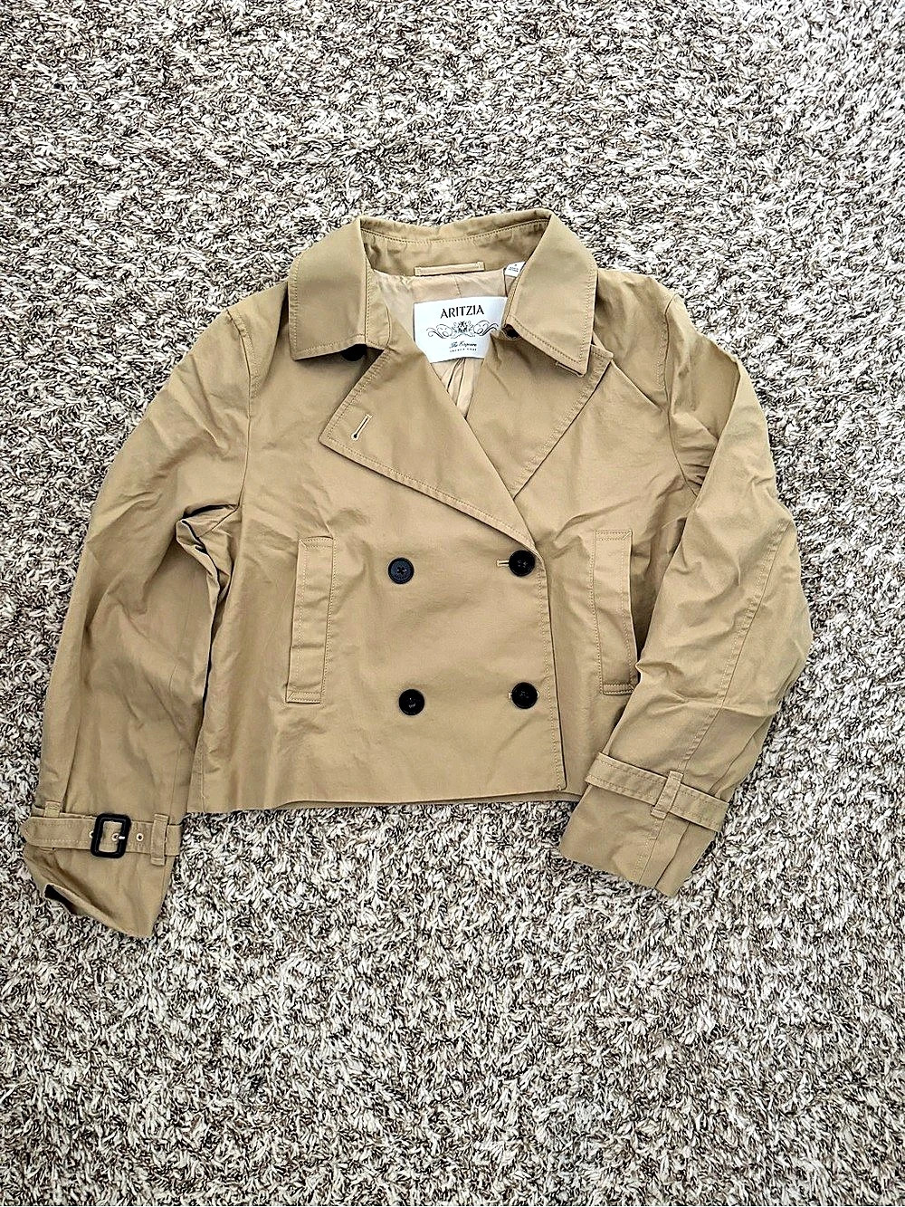 Aritzia Esquire Short Trench Coat